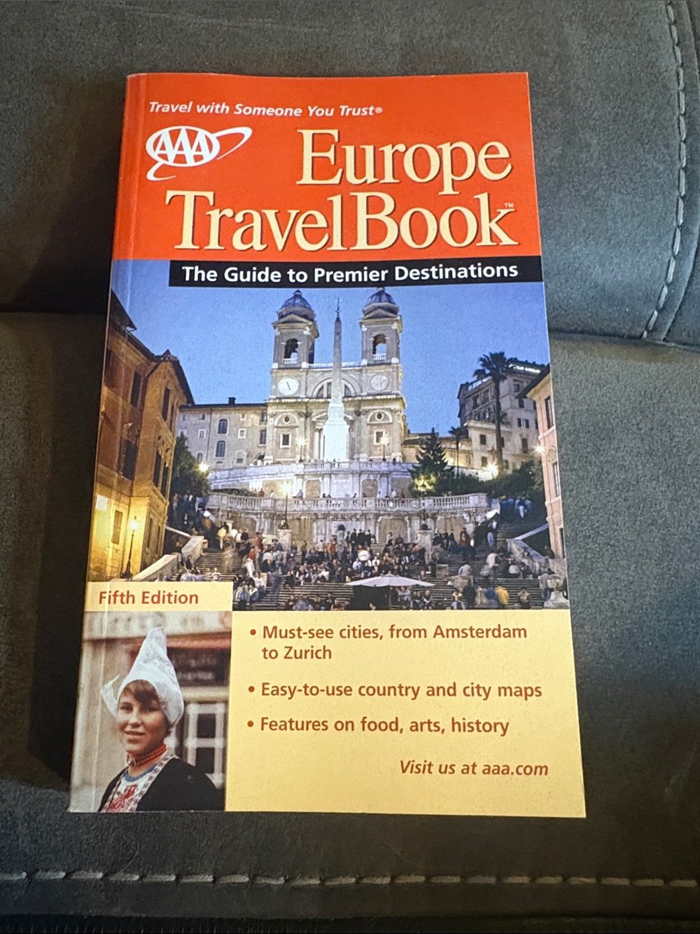 🔥5 FOR $25🔥 AAA Europe Travel Book – 5th Edition